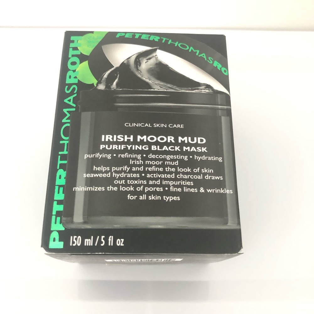Peter Thomas Roth Irish Moor Mud Mask Purifying Hydrating full size 5 oz New